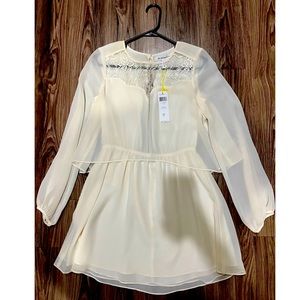 Brand new BCBG White Whisperer Lace Dress